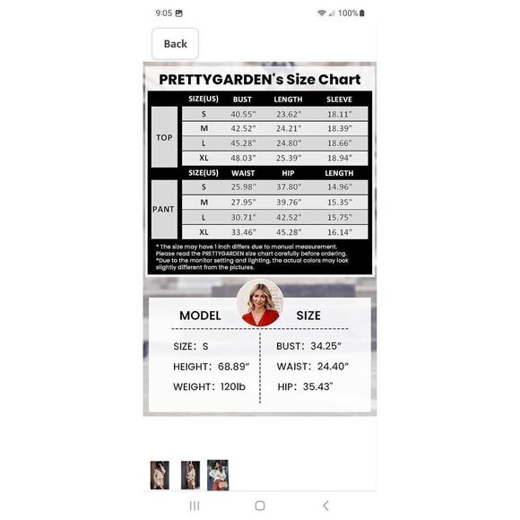 New Small PrettyGarden 2pc Outfit Long Sleeve Sweater Knit Pullover and Shorts - Picture 6 of 8